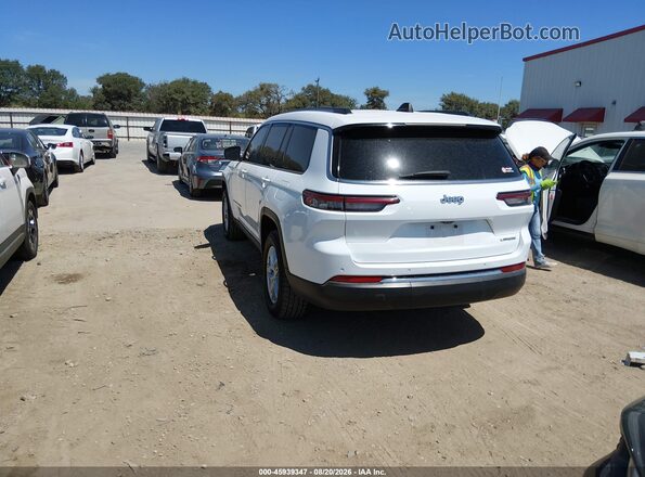1C4RJJAG2P8901582 2023 JEEP GRAND CHEROKEE L White Задня ліва чверть