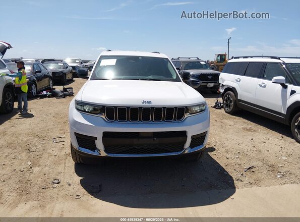 1C4RJJAG2P8901582 2023 JEEP GRAND CHEROKEE L White Вид щитка приладів