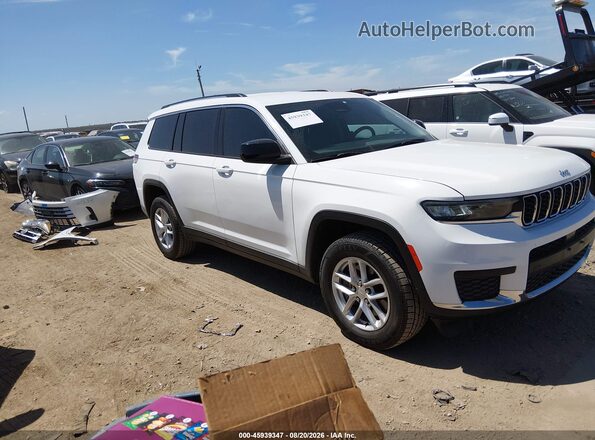 1C4RJJAG2P8901582 2023 JEEP GRAND CHEROKEE L White Вид задньої частини салону