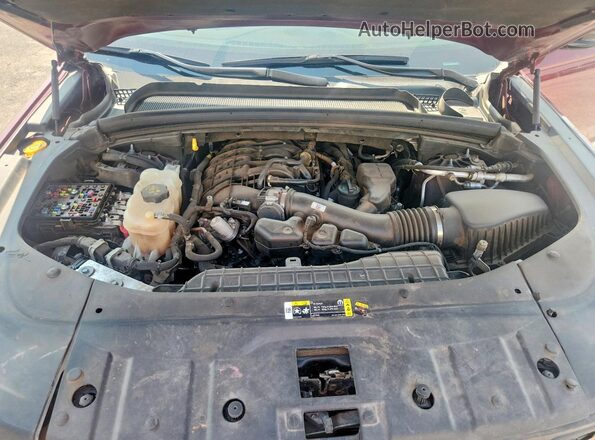 1C4RJJAG2R8940918 2024 JEEP GRAND Красный Вид подкапотного пространства