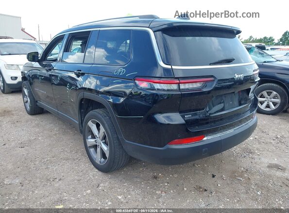 1C4RJJBG3N8529049 2022 JEEP GRAND CHEROKEE L Черный Задняя левая четверть