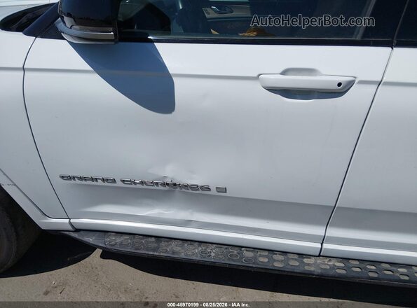 1C4RJJEGXN8554641 2022 JEEP GRAND CHEROKEE L White 