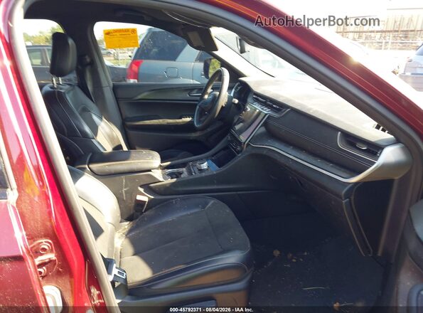 1C4RJKAG1P8809644 2023 JEEP GRAND CHEROKEE L Burgundy Front interior view