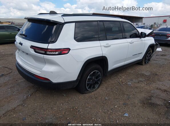 1C4RJKAG1R8557672 2024 JEEP GRAND CHEROKEE L White Rear right