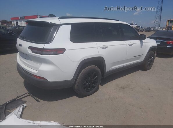 1C4RJKAG2S8669726 2025 JEEP GRAND CHEROKEE L White Հետևի աջ