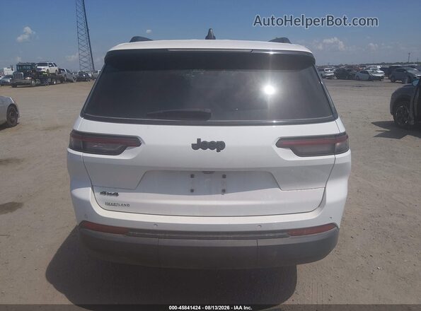 1C4RJKAG2S8669726 2025 JEEP GRAND CHEROKEE L White 
