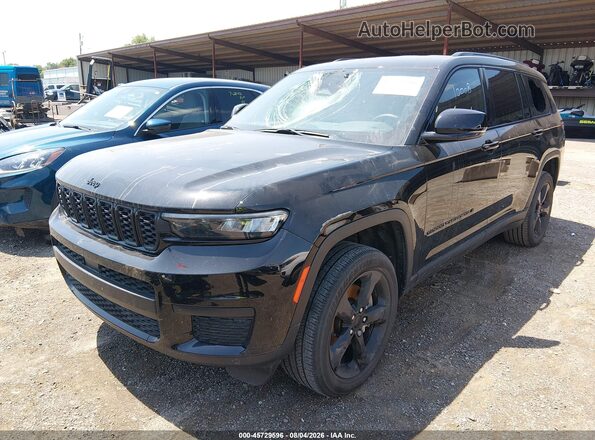 1C4RJKAG3P8800976 2023 JEEP GRAND CHEROKEE L Черный Передняя левая четверть