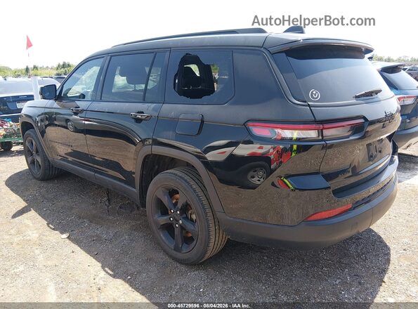 1C4RJKAG3P8800976 2023 JEEP GRAND CHEROKEE L Черный Задняя левая четверть