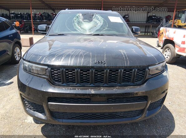 1C4RJKAG3P8800976 2023 JEEP GRAND CHEROKEE L Черный Вид панели приборов