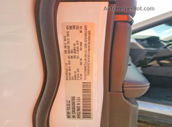 1C4RJKAG4S8679366 2025 JEEP GRAND White VIN sticker view