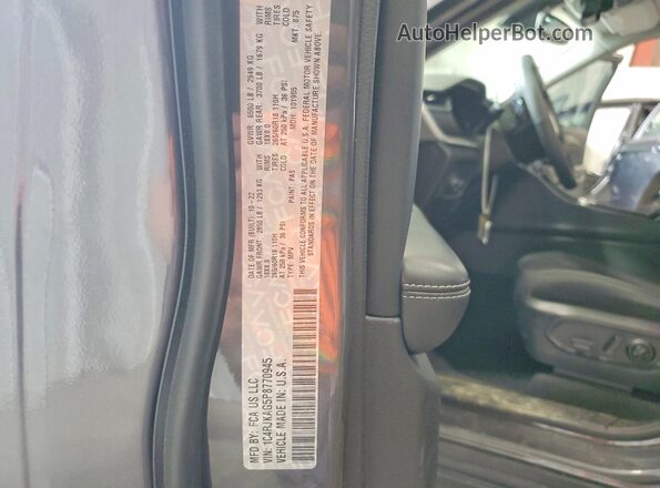 1C4RJKAG5P8770945 2023 JEEP GRAND Угольный Панорамный вид салона 360°