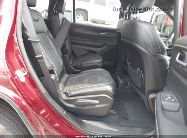 1C4RJKAG5S8665119 2025 JEEP GRAND CHEROKEE L Maroon Widok naklejki z numerem VIN