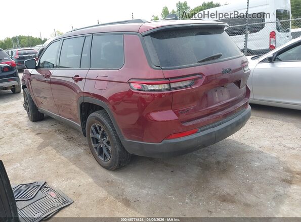 1C4RJKAG5S8665119 2025 JEEP GRAND CHEROKEE L Maroon Tył lewy