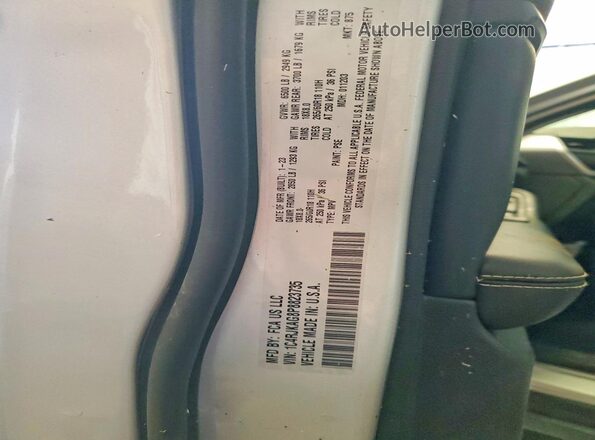 1C4RJKAG8P8823735 2023 JEEP GRAND Серебряный Панорамный вид салона 360°