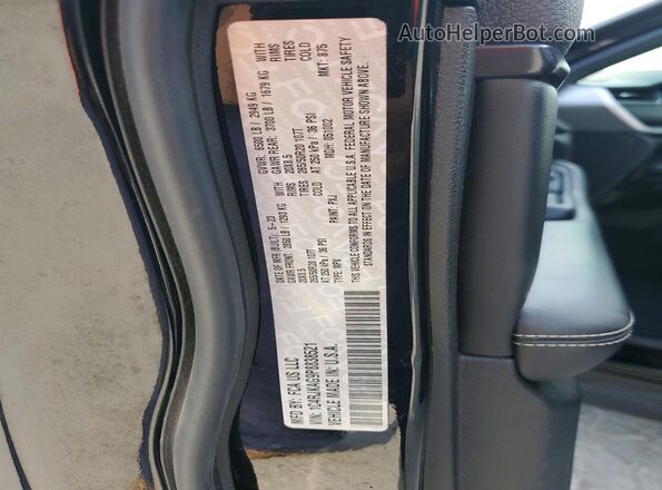 1C4RJKAG9P8838521 2023 JEEP GRAND Black VIN კოდის სტიკერის ხედი