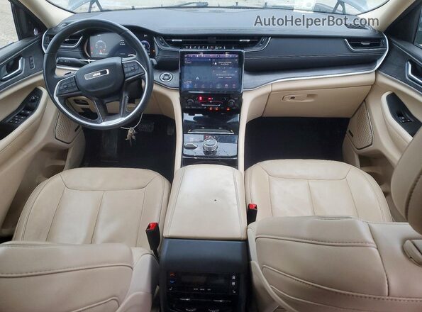 1C4RJKBG0M8144830 2021 JEEP GRAND Gray წინა პანელის ხედი