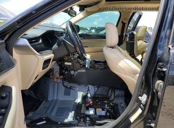 1C4RJKBG0N8535705 2022 JEEP GRAND Black Вид салону спереду
