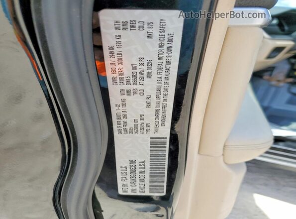 1C4RJKBG0N8535705 2022 JEEP GRAND Black Вид наклейки з VIN-кодом