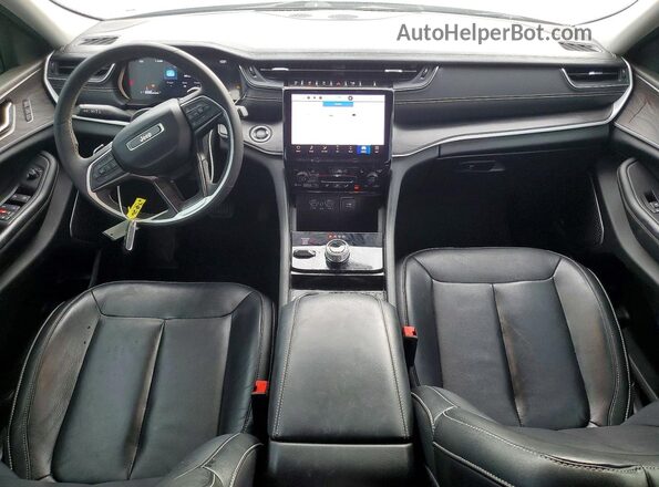 1C4RJKBG0P8719027 2023 JEEP GRAND Черный Вид панели приборов