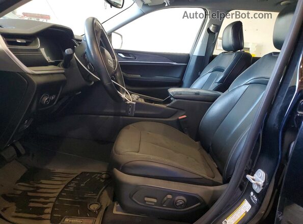 1C4RJKBG1M8105177 2021 JEEP GRAND Black Front interior view