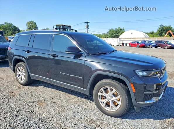 1C4RJKBG1M8137496 2021 JEEP GRAND Черный Передняя правая четверть