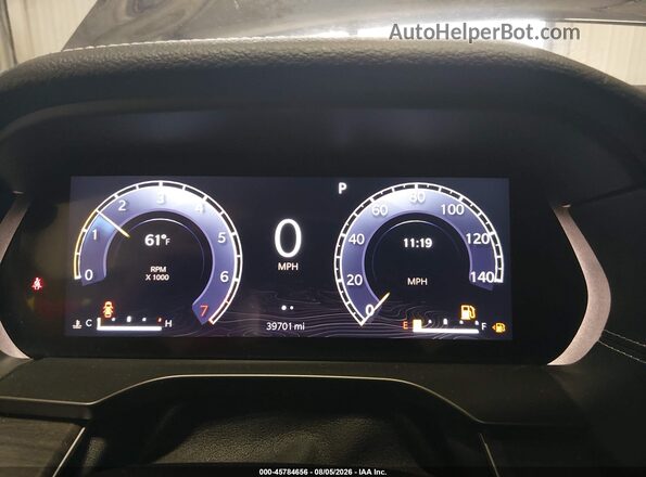 1C4RJKBG1M8202735 2021 JEEP GRAND CHEROKEE L Black Vista de los asientos traseros