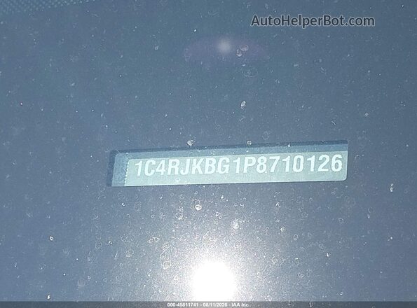 1C4RJKBG1P8710126 2023 JEEP GRAND CHEROKEE L Gray ძრავის განყოფილების ხედი