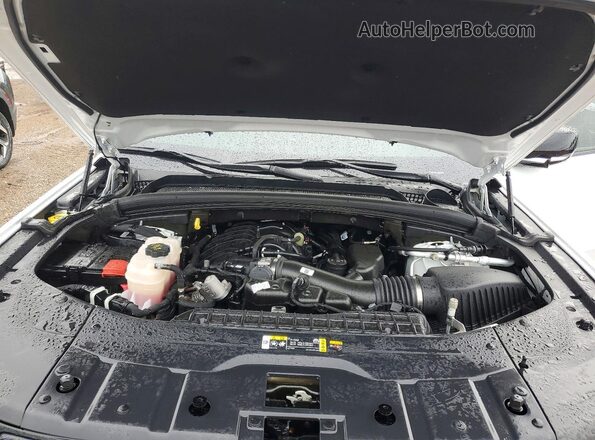1C4RJKBG1P8829794 2023 JEEP GRAND White Vista del compartimento del motor