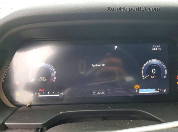 1C4RJKBG1P8829794 2023 JEEP GRAND White Vista del cuadro de instrumentos