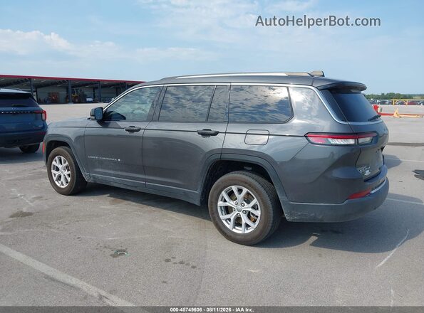 1C4RJKBG2M8144098 2021 JEEP GRAND CHEROKEE L Серый Панорамный вид салона 360°