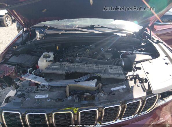 1C4RJKBG2M8191065 2021 JEEP GRAND CHEROKEE L Red Vista trasera