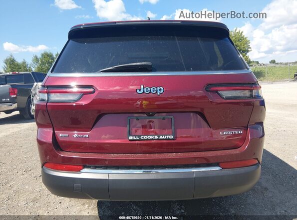 1C4RJKBG2M8191065 2021 JEEP GRAND CHEROKEE L Red 