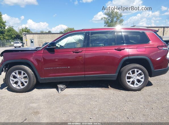 1C4RJKBG2M8191065 2021 JEEP GRAND CHEROKEE L Red 