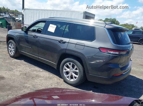 1C4RJKBG2N8632145 2022 JEEP GRAND CHEROKEE L Gray Հետևի ձախ