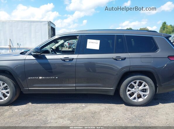 1C4RJKBG2N8632145 2022 JEEP GRAND CHEROKEE L Gray Սալոնի 360 աստիճան տեսք