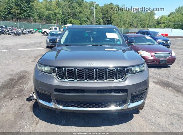 1C4RJKBG2N8632145 2022 JEEP GRAND CHEROKEE L Gray Սարքավորումների վահանակի տեսք