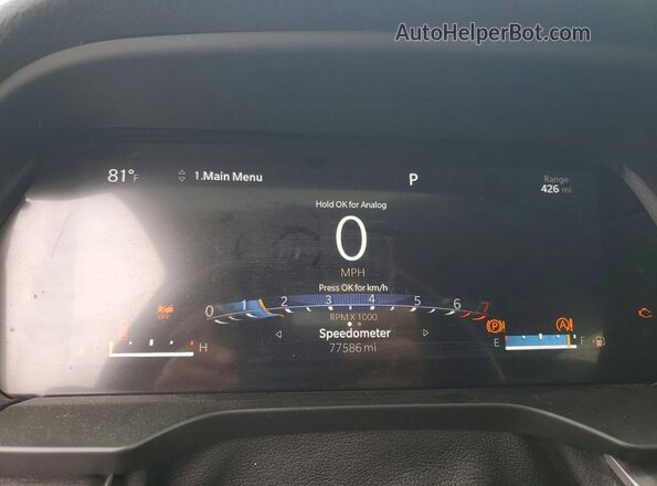 1C4RJKBG3M8113488 2021 JEEP GRAND Silver Instrument cluster view