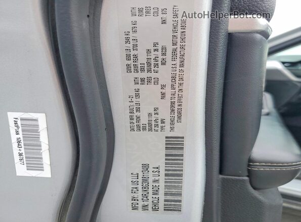1C4RJKBG3M8113488 2021 JEEP GRAND Silver 360 interior view