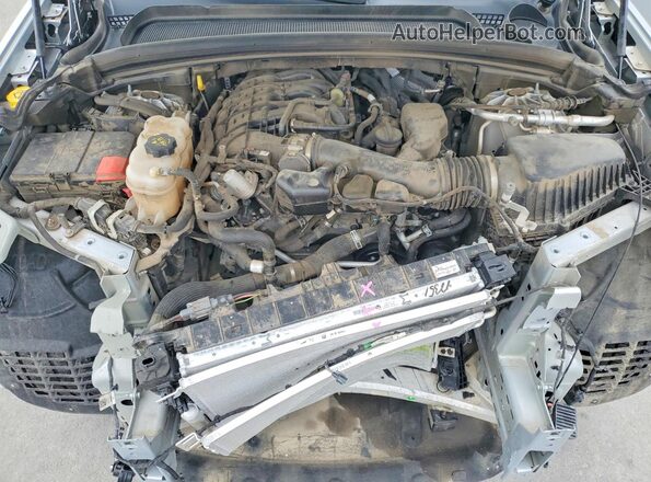 1C4RJKBG3M8113488 2021 JEEP GRAND Silver Engine compartment view