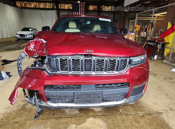 1C4RJKBG3P8885011 2023 JEEP GRAND Maroon წინა ხედი