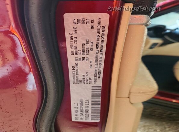 1C4RJKBG3P8885011 2023 JEEP GRAND Maroon სალონის 360-გრადუსიანი ხედი