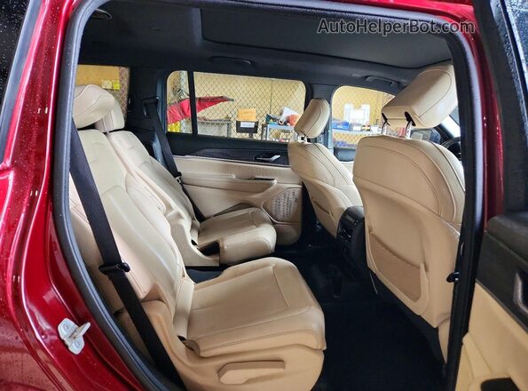1C4RJKBG3P8885011 2023 JEEP GRAND Maroon უკანა სალონის ხედი