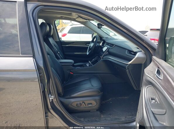 1C4RJKBG4M8186904 2021 JEEP GRAND CHEROKEE L Gray Вид салону спереду