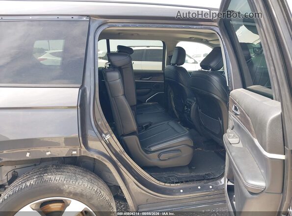 1C4RJKBG4M8186904 2021 JEEP GRAND CHEROKEE L Gray Вид наклейки з VIN-кодом
