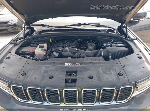 1C4RJKBG4M8186904 2021 JEEP GRAND CHEROKEE L Gray Вид ззаду