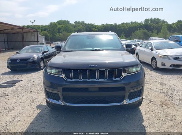 1C4RJKBG4M8186904 2021 JEEP GRAND CHEROKEE L Gray Вид задньої частини салону