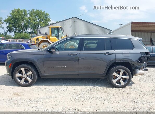 1C4RJKBG4M8186904 2021 JEEP GRAND CHEROKEE L Gray 