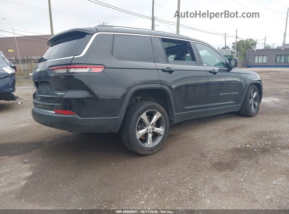 1C4RJKBG4N8525064 2022 JEEP GRAND CHEROKEE L Black Հետևի աջ