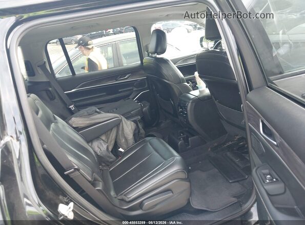 1C4RJKBG4N8632616 2022 JEEP GRAND CHEROKEE L Black Widok naklejki z numerem VIN