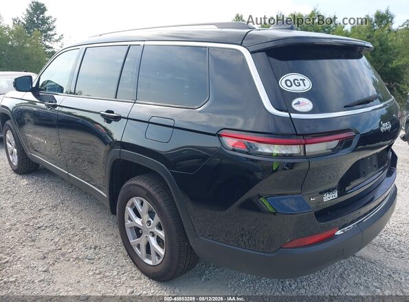 1C4RJKBG4N8632616 2022 JEEP GRAND CHEROKEE L Black Tył lewy